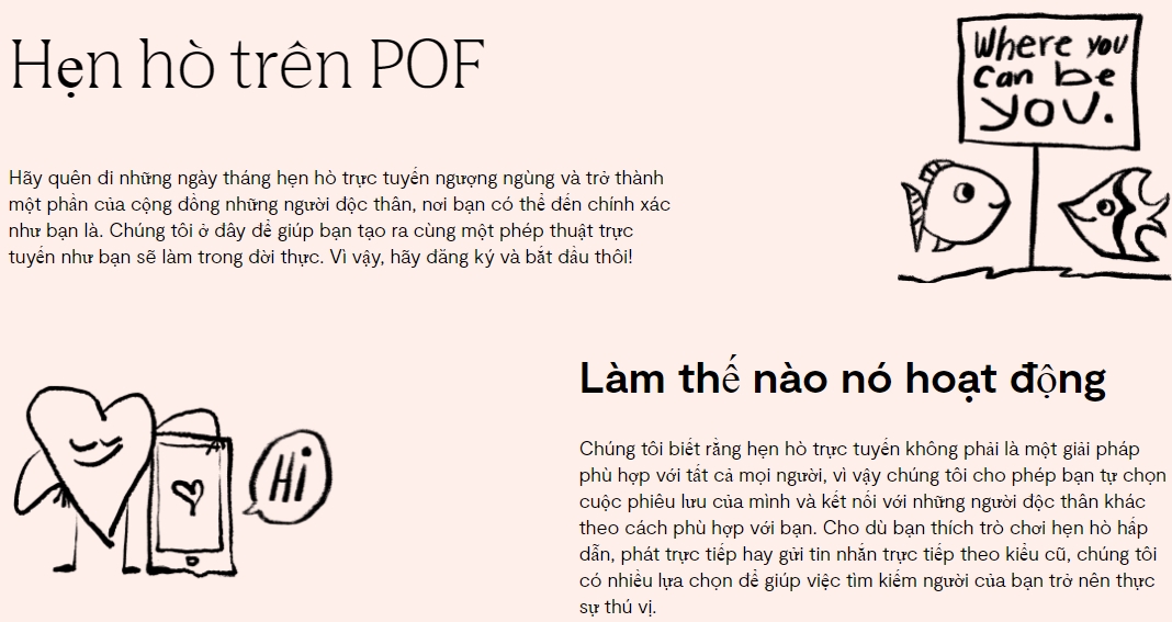 Với POF quá trình tìm kiếm và hẹn hò quá dễ dàng - Cách đăng ký trang web hẹn hò POF