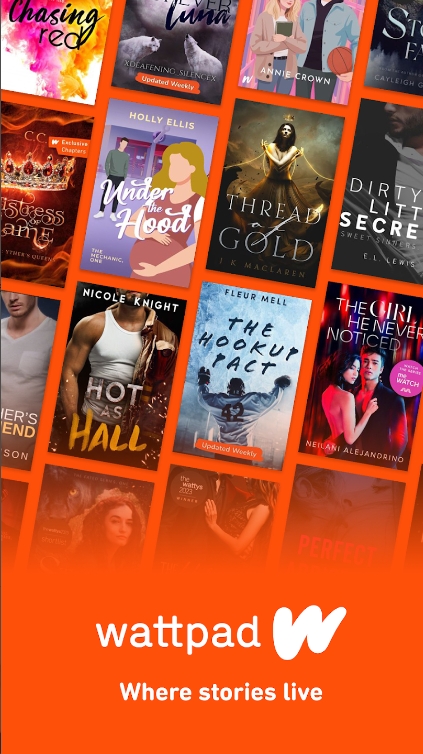 Wattpad cung cấp kho truyện online khổng lồ với hơn 40 ngôn ngữ khác nhau.