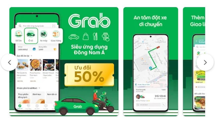 ứng dụng Grab khiến bạn an tâm hơn mỗi khi đặt xe di chuyển