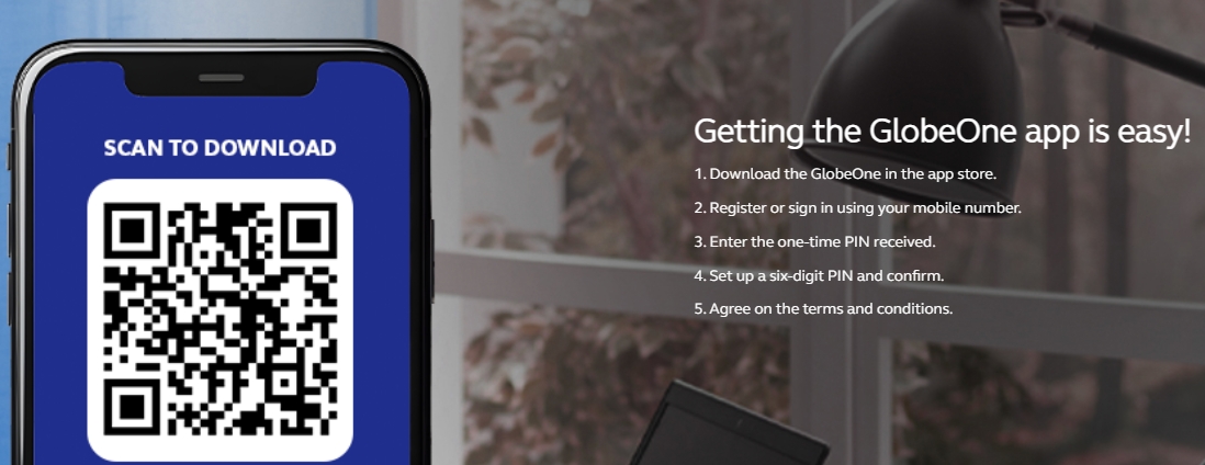 Có thể quét mã QR để tải ứng dụng Globe One một cách nhanh chóng - Hướng dẫn đăng ký Globe One