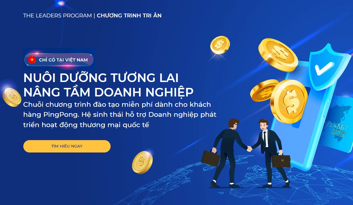 Pingpongx thường xuyên đưa ra các chương trình đào tạo cho khách hàng