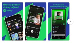 Ứng dụng nghe nhạc chất lượng cao Spotify trên di động