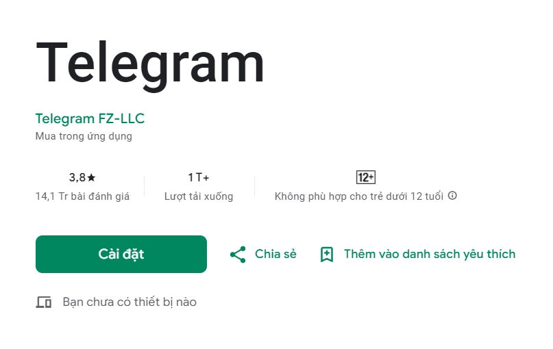 Thông tin chung về ứng dụng nhắn tin riêng tư telegram