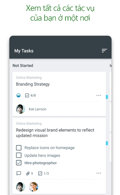 Ứng dụng quản lý công việc Microsoft Planner theo dõi tiến độ công việc vô cùng tiện lợi