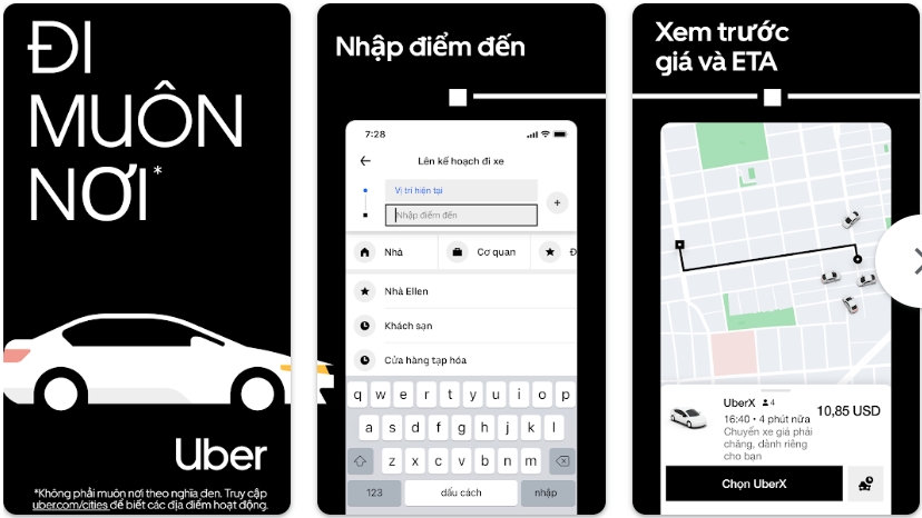 Bạn có thể đi muôn nơi với Uber - Các xác nhận thành viên Uber