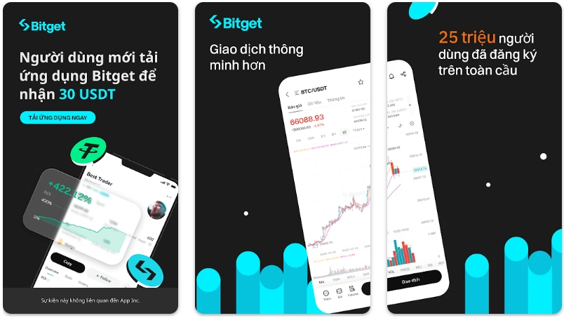 Bitget khuyến mãi cho người dùng mới lên tới 30USD