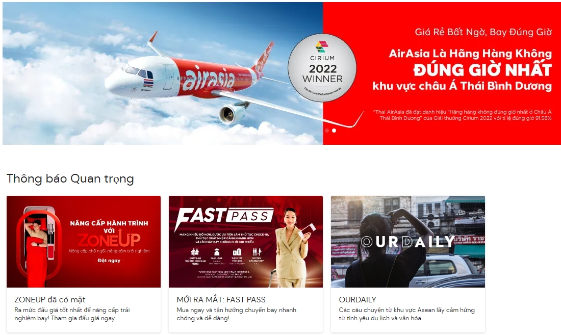 Cách đăng ký và kích hoạt AirAsia bằng sim ảo