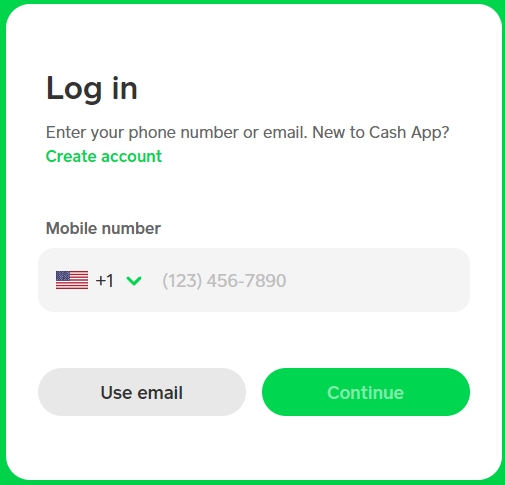 cash.app bạn nên sử dụng số điện thoại mỹ để xác minh tài khoản