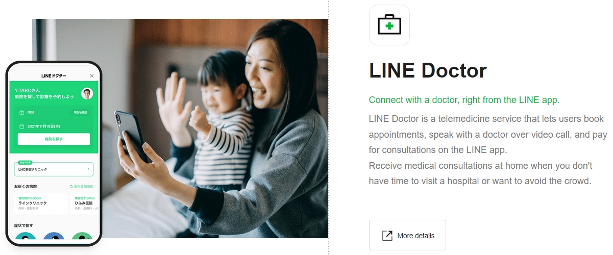 Line Doctor cung cấp dịch vụ khám bệnh qua video call