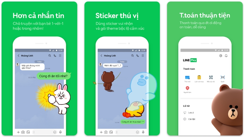 Line messenger tích hợp nhiều công cụ hữu ích đi kèm