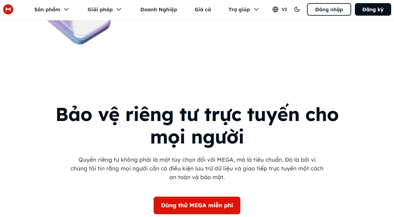 Hình đại diện bài viết Tạo tài khoản lưu trữ dữ liệu Mega với số ảo