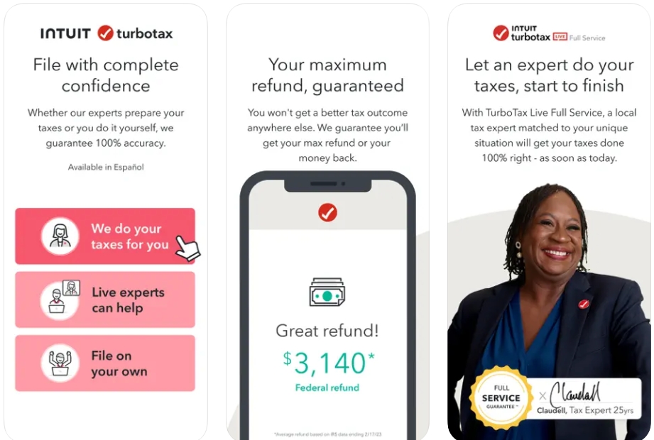 TurboTax đảm bản bạn không bị mất thuế oan