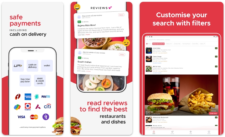 Zomato Ấn Độ cung cấp chế độ bảo mật thanh toán tuyệt đối