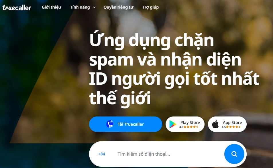 Ứng dụng truecaller chặn cuộc gọi rác tốt nhất hiện nay